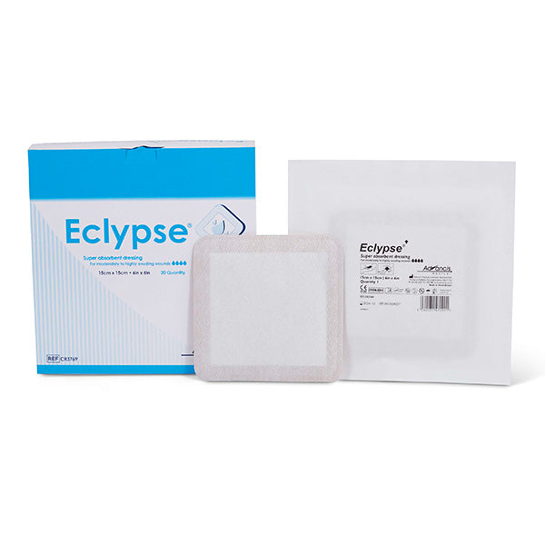 Advancis Eclypse superabsorbent wound dressing